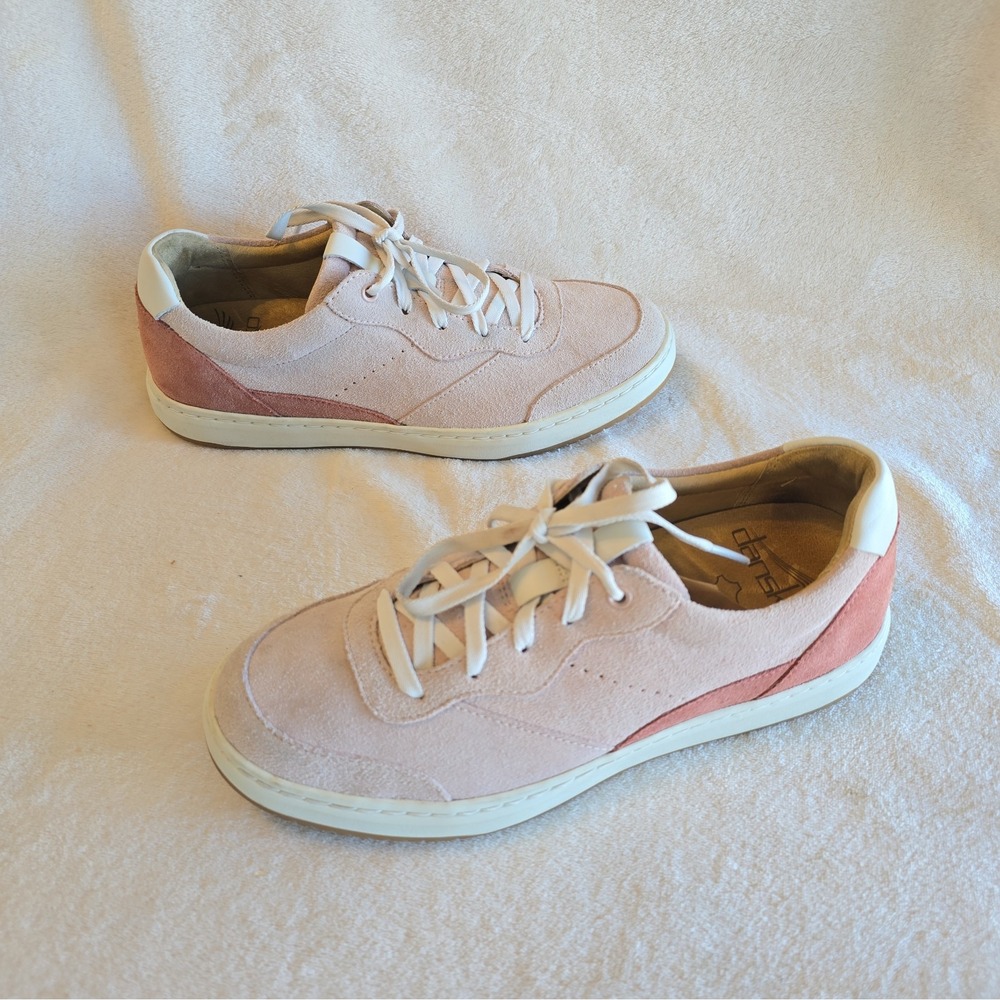 Dansko Josey Suede Leather Comfort Shoes Blush Pink/rose Women's 39 (US 8.5-9)